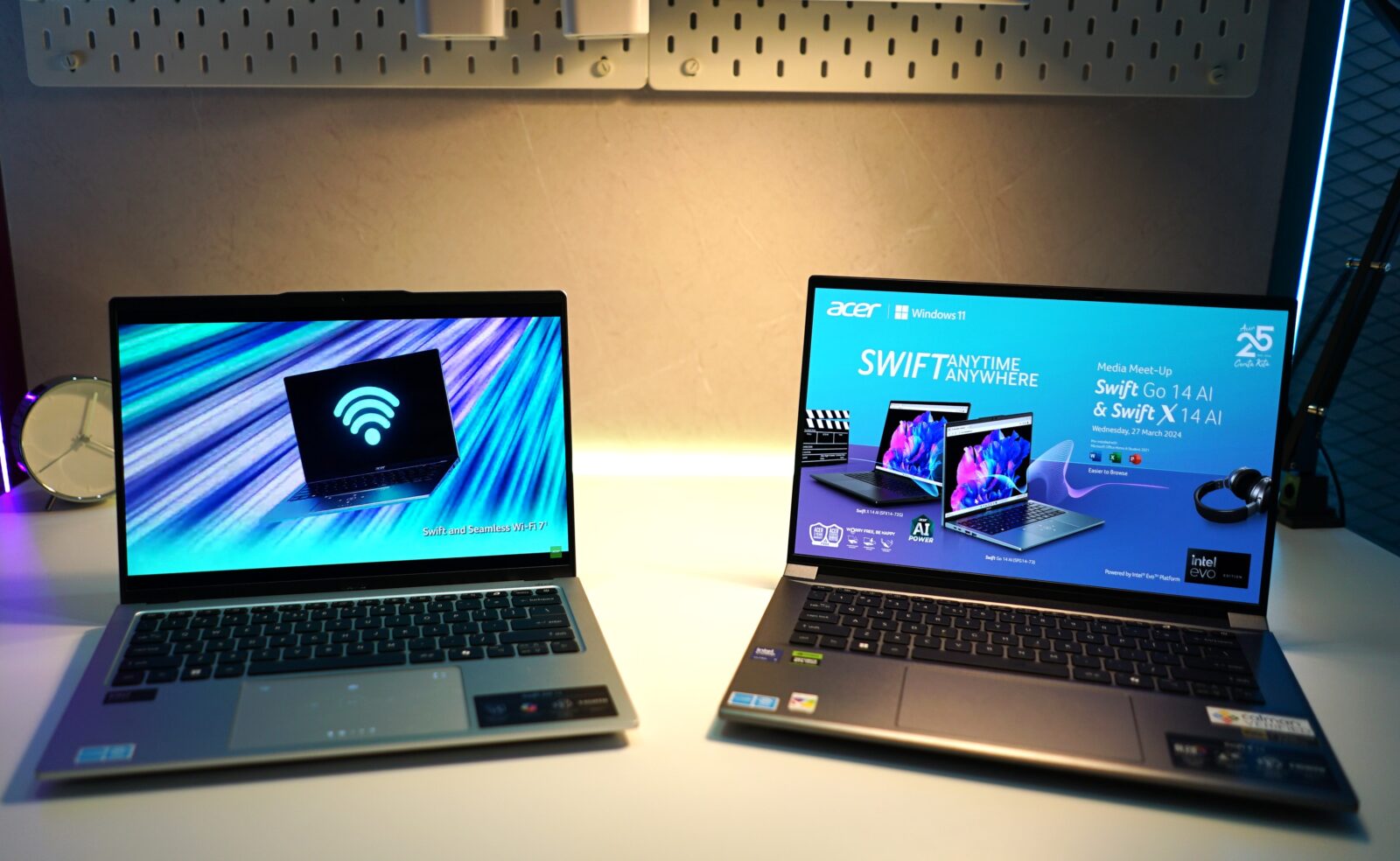 Acer Swift X 14 AI dan Acer Swift Go 14 AI