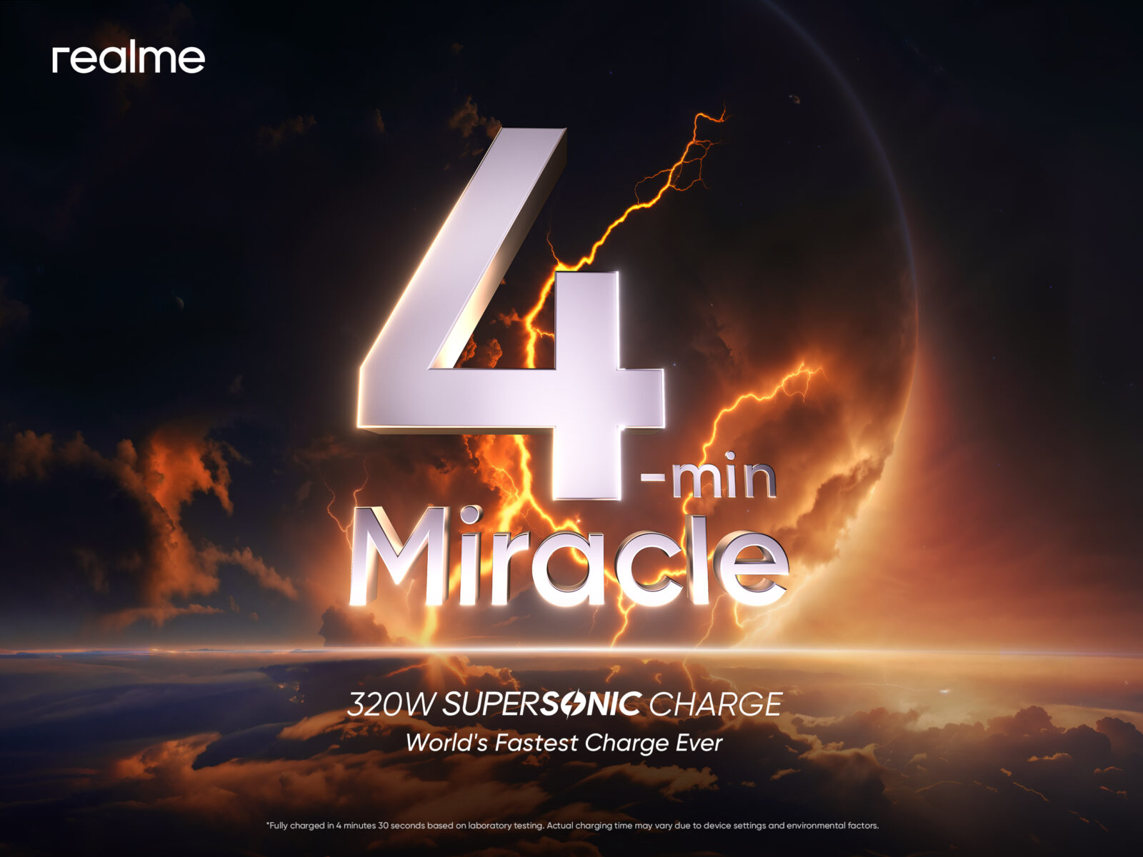 realme 320W Supersonic Charge
